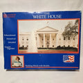 Glencoe Model 09901 The White House 3 Dimensional Model Kit New Open Box