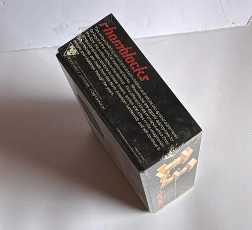 Tensegrity Systems Corporation 1990 Rhomblocks Wooden Building Set