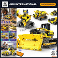 5-in-1 Bulldozer Robot Toy Building Set \| STEM Educational Gift for Boys 8-12