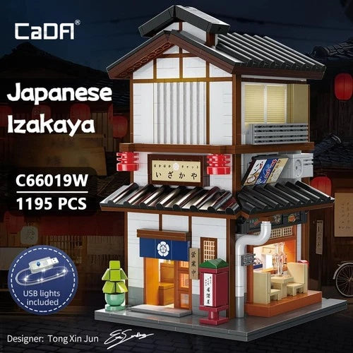 CaDA® Master Series: Japanese Yakitori Izakaya (C66019W) – 1195 PCS 🏮