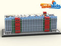 MOC-95057 Centre Pompidou Paris DIY Model building blocks Toys Christmas gift
