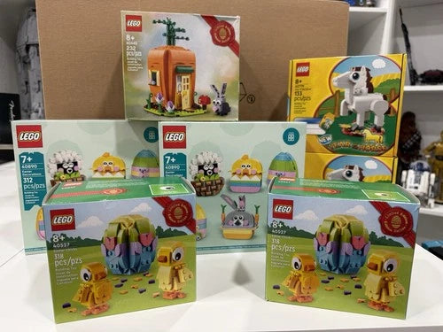 LEGO Easter And More, 40890 X 2, 40449, 40527 X 2, 40779 X 2, All New