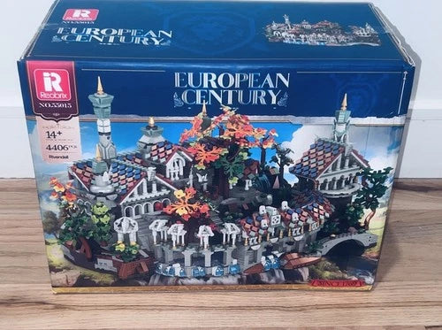 REOBRIX RIVENDELL LORD OF THE RINGS BUILDING SET 4406 PCS