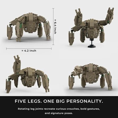 Engage Your Imagination with the 335-Piece Rocky Sci-Fi Alien Collectible Set