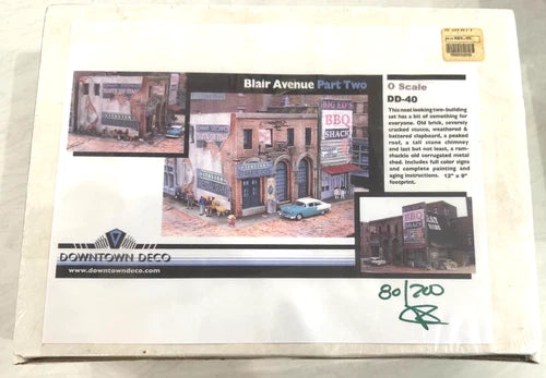 DOWNTOWN DECO O SCLE MODEL KIT BLAIR AVENUE PART TWO 80/200 LIMITED