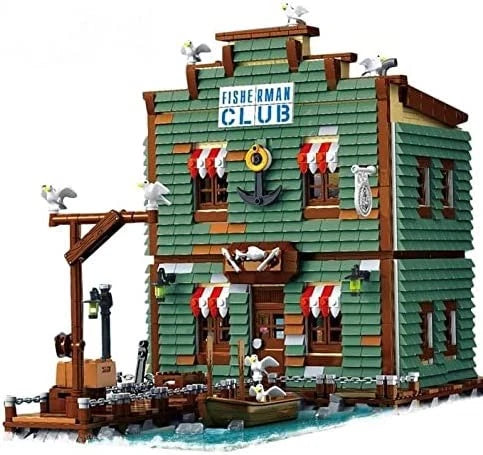 Harbortown Fisherman Club Building Blocks Set General Jim’s Toys & Bricks GJ