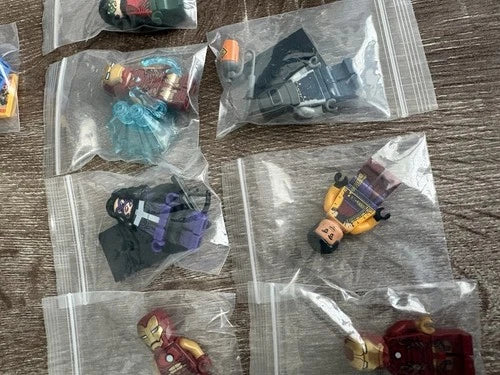 MEOW Collectable & Super Heroes Minifigure Lot. As Is