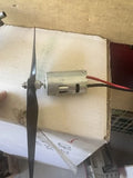 Vintage Davey Systems RC Airplane Hyperthrust 075 Motor & Propeller