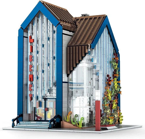 Modern Library Building Blocks Set General Jim's Toys & Bricks GJ-ML