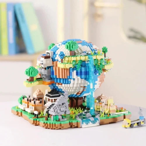 Architecture Global Village Micro Building Blocks Set（5452PCS） - A