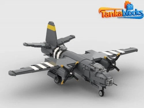 MOC-185382 B-26 maurauder DIY Model building blocks Toys Christmas gift
