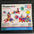 New Picasso Tiles 100-Piece Magnetic Tile Building Blocks Educational Toy