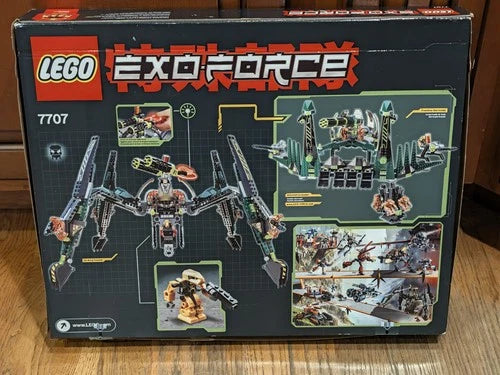 LEGO Exo-Force: Striking Venom Set 7707 New Sealed (Box Tape Open)