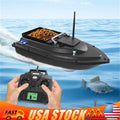 RC Fishing Bait Boat with GPS Dual Motors Fish Finder with Night Light Signal US