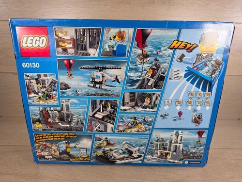 LEGO CITY: Prison Island 60130 New in Sealed Box (Box Has A Dent Across Front)