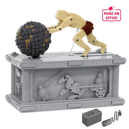 MOC: MOC-13424 Sisyphus Automata Motorized Sculpture 1222 Pieces with Motors
