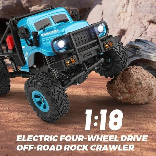 Wltoys 1:18 4WD RC Off-Road Climbing Car 184020 9km/h CCS Cruise Control Crawler