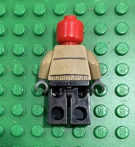 LEGO Red Hood Minifigure 76055 DC Batman Sewer Smash SHO282 *Torso Crack!