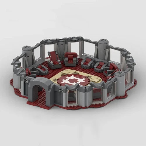 New Star Wars Jedi Council Chamber 1036Pcs Building Blocks Scene Set Unbranded