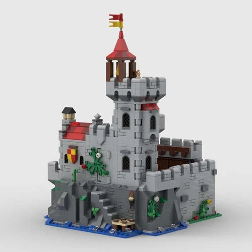 New Medieval Castle Fortress 1516Pcs Building Blocks Architecture Set Unbranded