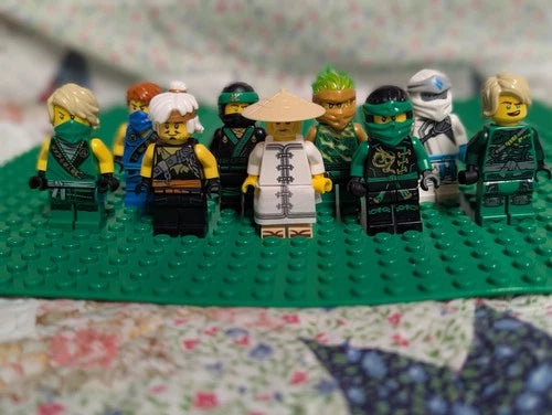 LEGO Star Wars and Ninjago Minifigure Lot w/ Vehicles and Accessories