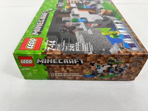 LEGO #21141 Minecraft: The Zombie Cave (Box has wear)