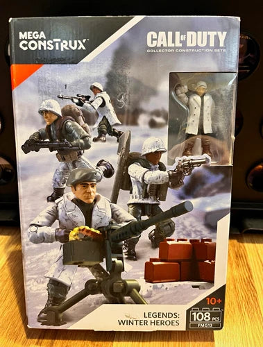 MEGA Construx Call of Duty Legends Winter Heroes FMG13 108pc Set 10+
