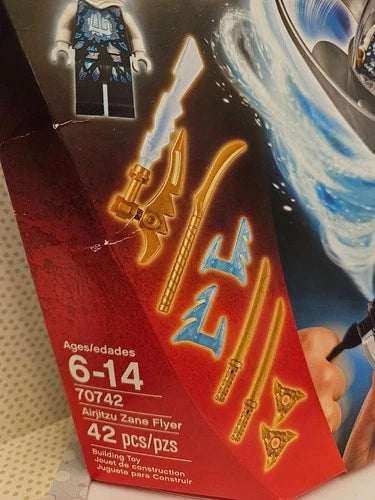 MEOW NINJAGO 70742 Airjitzu Zane Flyer NEW Unopened box Retired 2015