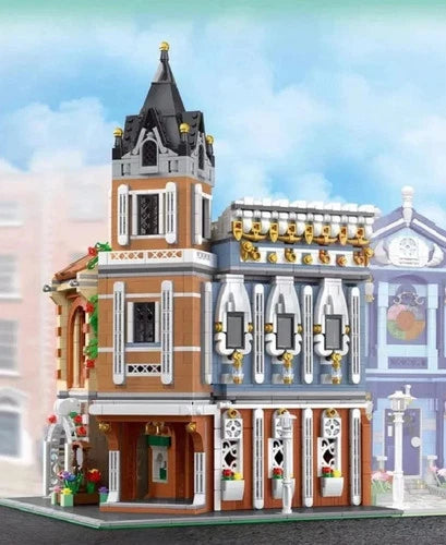Corner Flower Shop and Café Building Blocks Set General Jim's Toys & Bricks