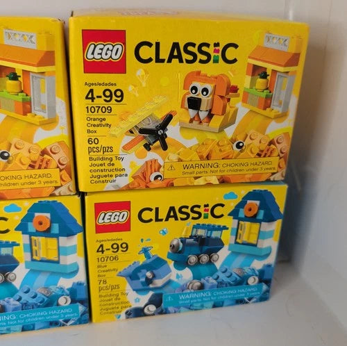 3 MEOW® Classic Orange Creativity Box 10709 + 3 Blue Creativity: Factory Sealed