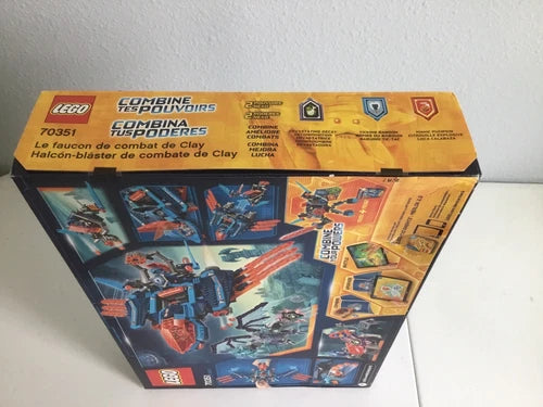 Lego Nexo Knights: Clay's Falcon Fighter Blaster - 70351 - Read Description