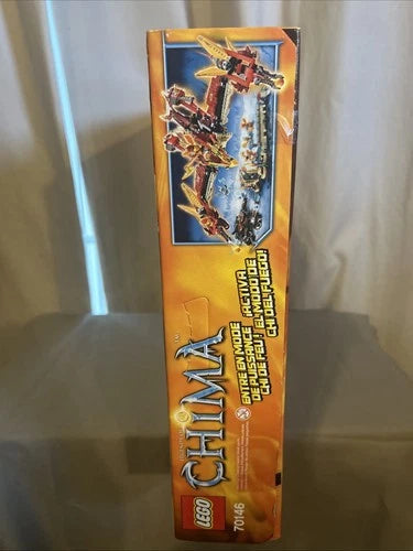 LEGO LEGENDS OF CHIMA: Flying Phoenix Fire Temple (70146) NIB FS VERY CLEAN BOX