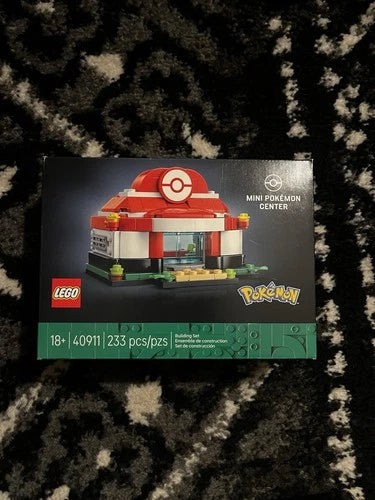 LEGO Pokémon Mini Pokémon Center 40911 Building Set, 233 Pieces, Age 18+