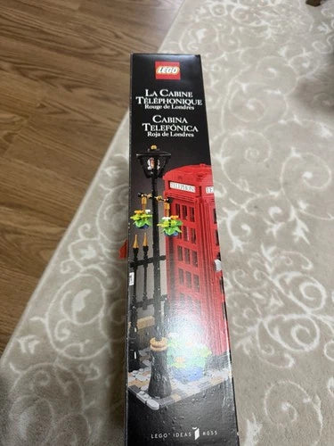 MEOW Ideas Red London Telephone Box 21347 Building Set 1460 pcs 18+