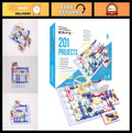 STEM Electronic Circuit Kit - 201 Projects, Physics Maker Toy for Kids 8+