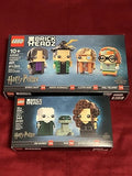 LEGO Harry Potter Brickheadz Lot - 40560, 40496 - New & Sealed