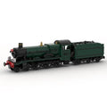 Modubrix Mocs Bricks Sets GWR 8W Hall Steam Locomotive 1009 pcs Toys Kits