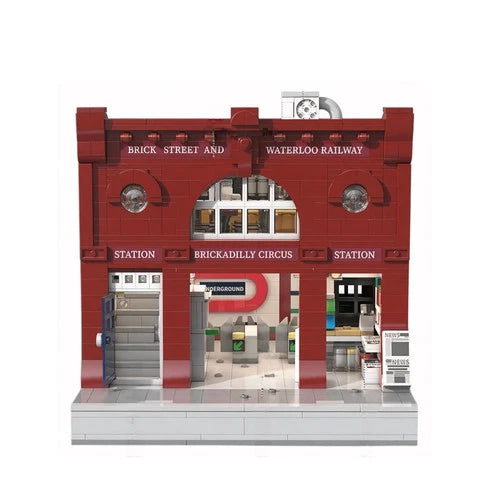 London Underground Building Blocks Set General Jim's Toys & Bricks GJ-LUBC