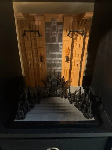 LEGO CUSTOM DIORAMA IRON THRONE (HOUSE OF THE DRAGON) game of thrones moc￼