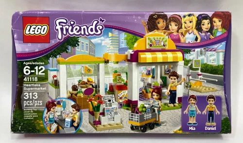 LEGO Friends 41118 Heartlake Supermarket - Sealed, Damaged Box