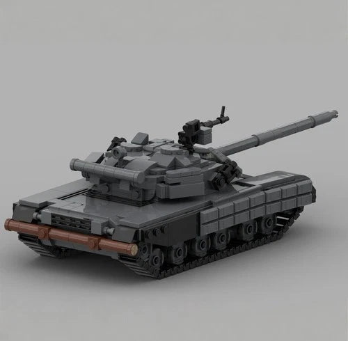 MOC-191237 military T-64BV tank DIY Model building blocks Toys Christmas gift