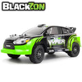 BlackZon Vyper RX RC Rally Car RTR 1/14 4WD Mini Basher Track Racing Green