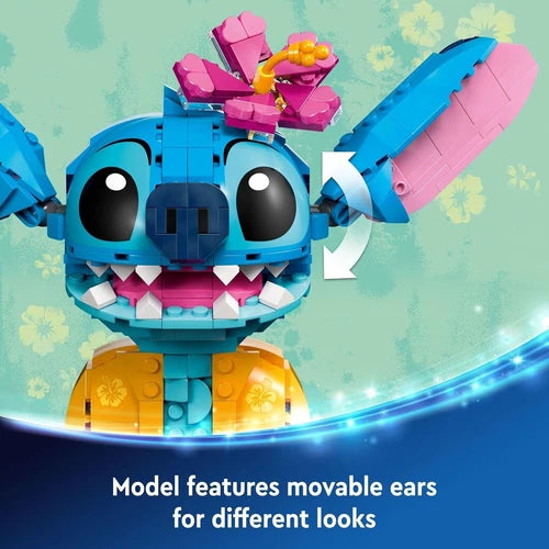 LEGO Disney: Stitch (43249) Building Toy, 730 Pieces