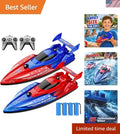 Ultimate Summer Water Toys: 2-Pack Spider RC Boats for Kids, 100 Mins Racing Fun