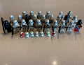 Lego Star Wars Stormtroopers and clone lot of 25 Minifigures Helmets & Blasters