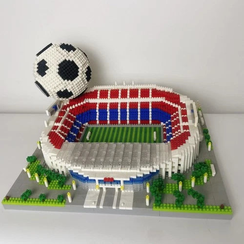 4200+ PCS Soccer Stadium Building Blocks Set with Mini Soccer Ball - Creative Fu