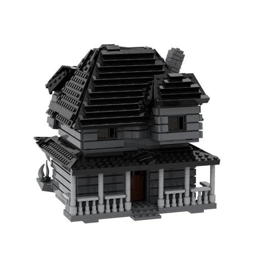 960PCS Pointed Teeth Monster House Building Blocks Set – MOC Horror Architecture