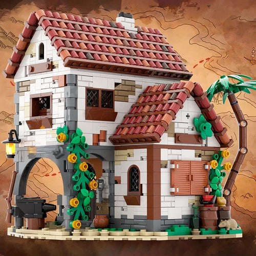 C9214Y03 Hut Cottage by the Island Modular Building House 1332 Parts
