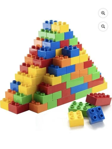 Prextex Building Blocks For Toddlers - 300 Jumbo Building Bricks