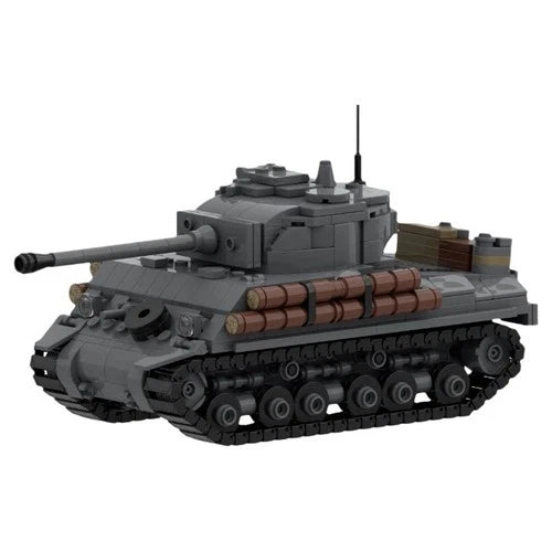 MOC-176967 Sherman M4A2E8 DIY Model building blocks Toys Christmas gift